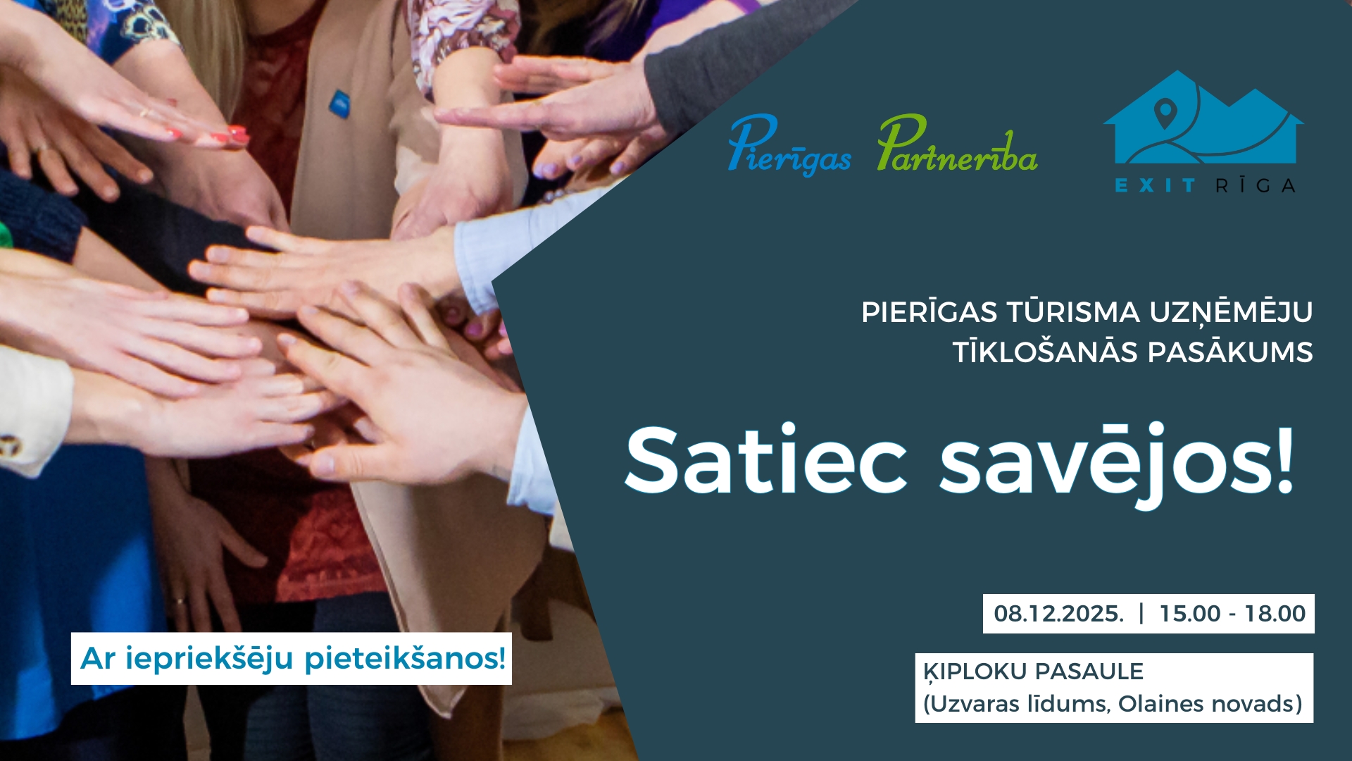 Uzņēmēju tīklošanās pasākums "Satiec savējos!"